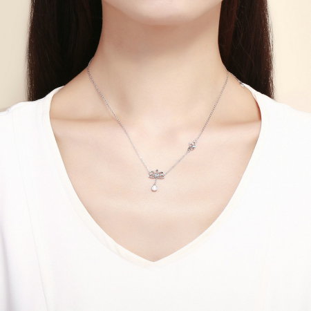 Colier argint cu floare de lotus [1]