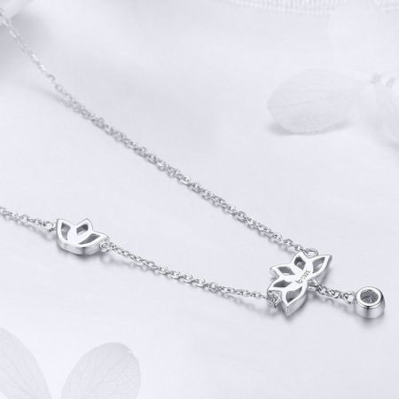 Colier argint cu floare de lotus [6]