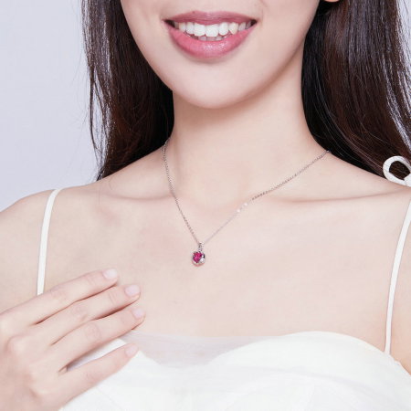 Colier argint cu Inger Pazitor cu zirconii [7]