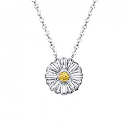 Colier argint cu margareta