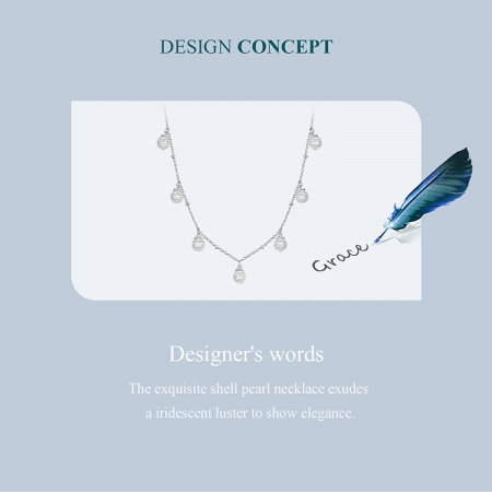 Colier argint cu perle [12]