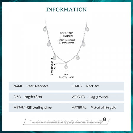 Colier argint cu perle [9]