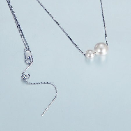 Colier argint cu perlute [2]