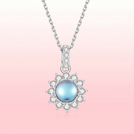 Colier argint cu Piatra Lunii [10]