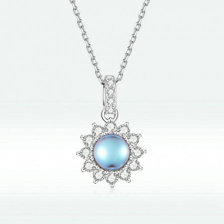 Colier argint cu Piatra Lunii [9]