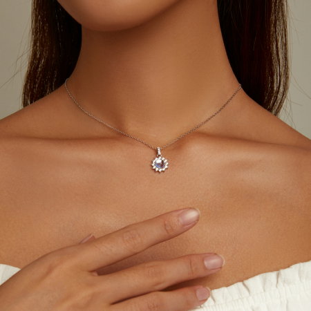 Colier argint cu Piatra Lunii [3]