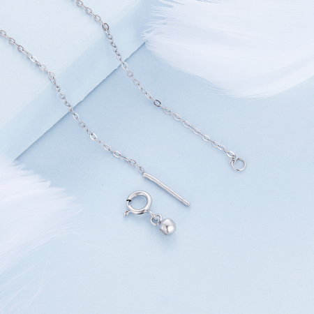 Colier argint cu pisicuta, luna si luceafar [7]