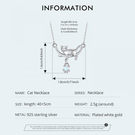 Colier argint cu pisicute si piatra lunii [9]