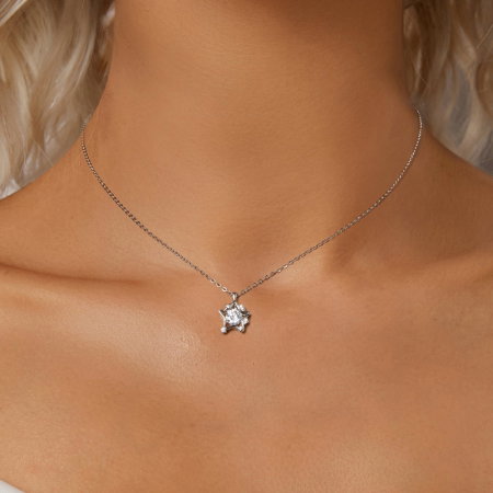 Colier argint cu stea de mare [3]