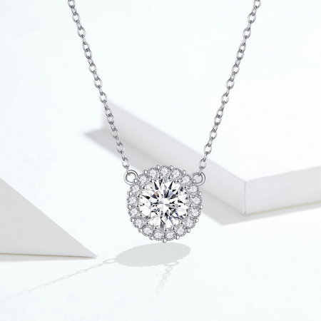 Colier argint cu zirconii [7]