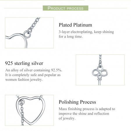 Colier argint deschide-ti inima placat cu rodiu [6]