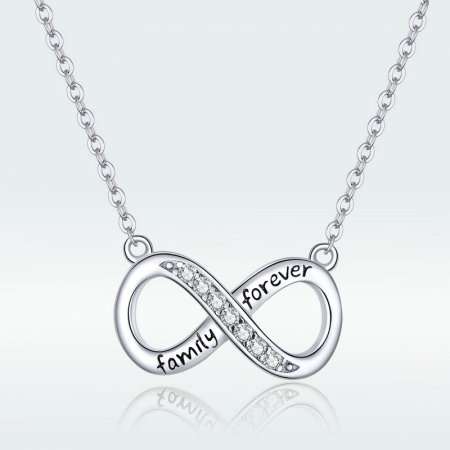 Colier argint Dragoste Infinita - family forever [6]