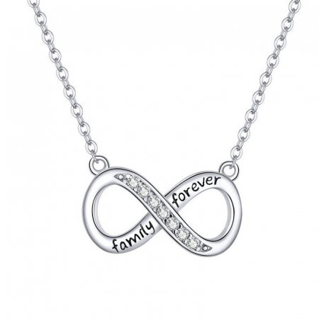 Colier argint Dragoste Infinita - family forever [0]