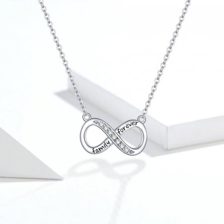 Colier argint Dragoste Infinita - family forever [7]