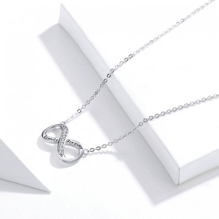 Colier argint Dragoste Infinita - family forever [5]