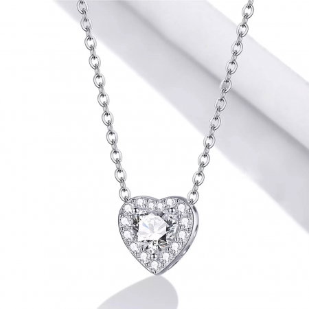 Colier argint dragoste stralucitoare [1]