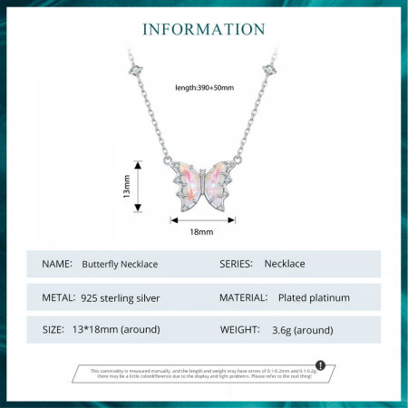 Colier argint fluture simfonie [9]