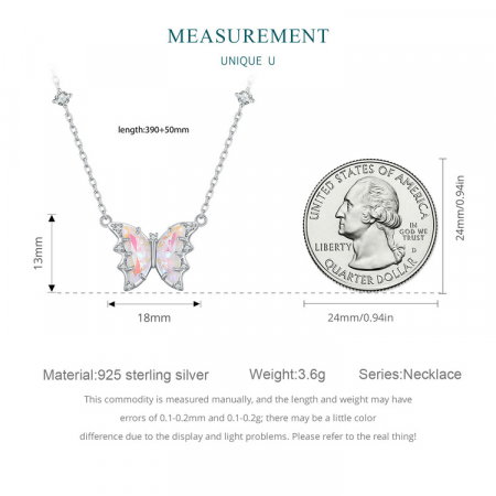 Colier argint fluture simfonie [10]