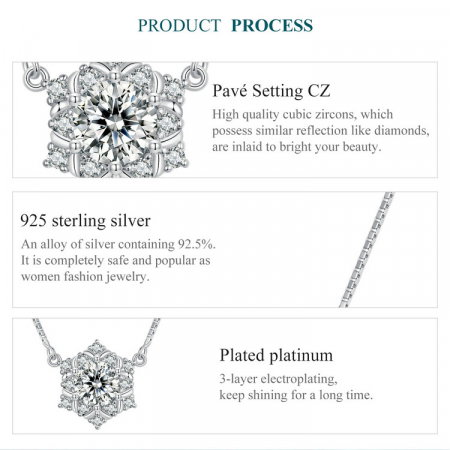 Colier argint fulg de nea [11]