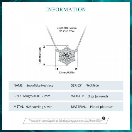 Colier argint fulg de nea [9]