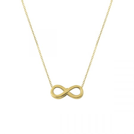 Colier argint infinit