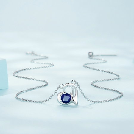 Colier argint inima [2]