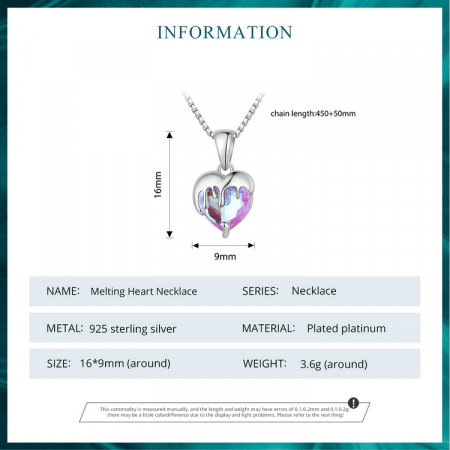 Colier argint inimioara [11]