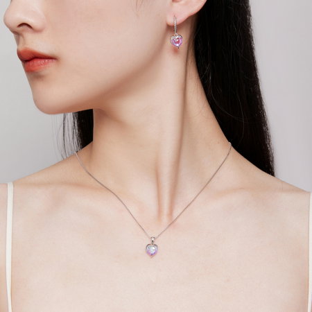 Colier argint inimioara [5]