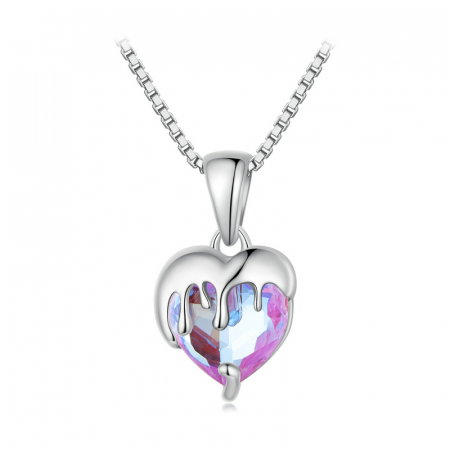 Colier argint inimioara [8]