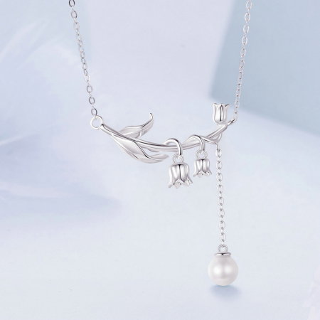 Colier argint lacramioare [2]