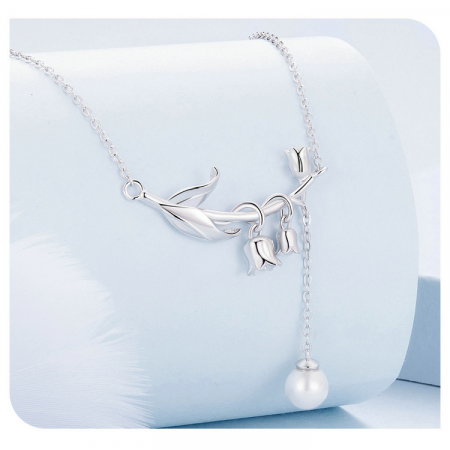 Colier argint lacramioare [4]