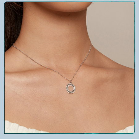 Colier argint disco [13]