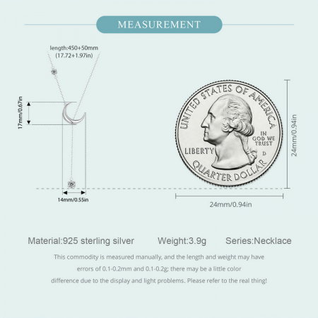 Colier argint Luna [10]