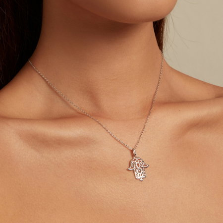 Colier argint Mana lui Fatima [8]