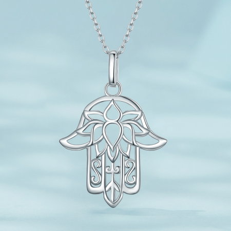 Colier argint Mana lui Fatima [6]