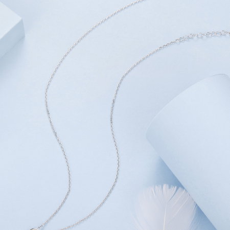 Colier argint Maretia Dragostei cu Zirconia [7]