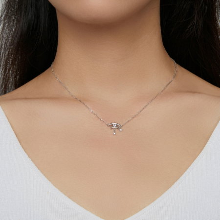 Colier argint Ochiul lui Horus [5]