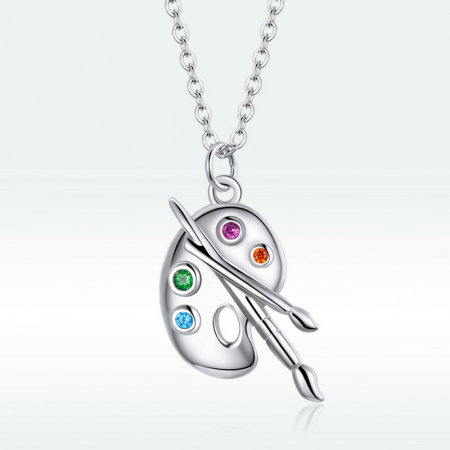 Colier argint paleta de culori [5]