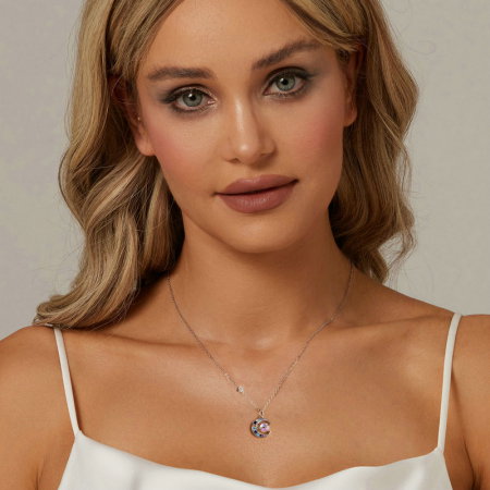 Colier argint planeta fantastica [1]