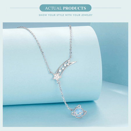 Colier argint Planeta si Opal [17]
