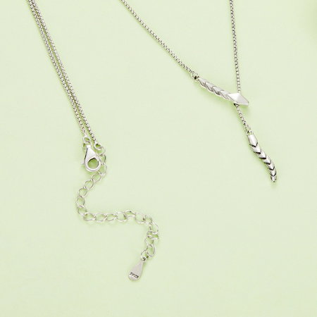 Colier argint sarpe cu zirconii [4]