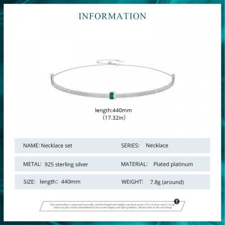 Colier argint choker reglabil cu pandantiv detasabil tip clip [11]