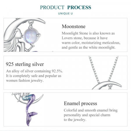 Colier argint sirena [10]