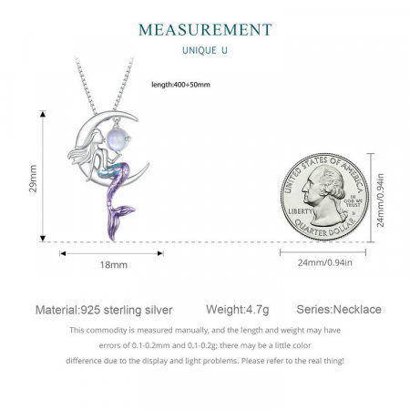 Colier argint sirena [12]