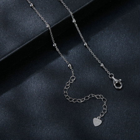 Colier argint stea cu Moissanit [6]