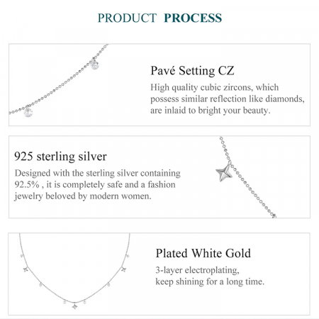 Colier argint stelute si zirconii [9]