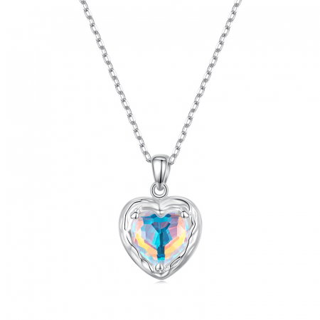 Colier argint symphony love, reglabil