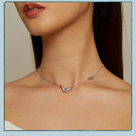 Colier argint tinere de mana cu infinit [7]