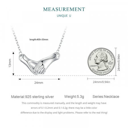 Colier argint tinere de mana cu infinit [11]