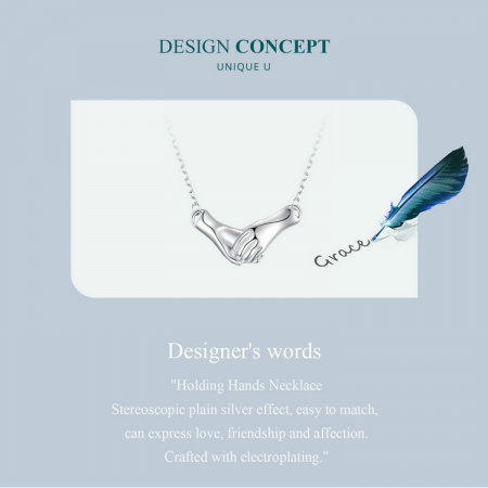 Colier argint tinere de mana cu infinit [8]